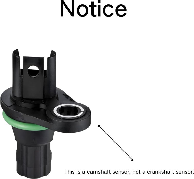 AUTO OCCASION 13627525014 2Pack Camshaft Position Sensor with Connector Replacement for BMW 528i 535i X6 325i 325xi 330i 330xi 328i 335i 1 Series M - Image 2